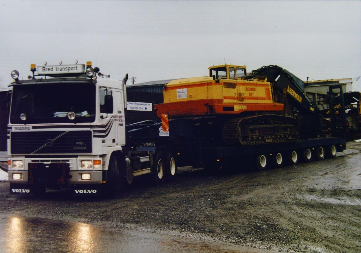 Transport av Åkermann H16DE
